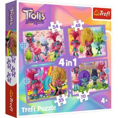 Dėlionė Trefl Trolls (Troliai), 204 d. kaina ir informacija | Dėlionės (puzzle) | pigu.lt