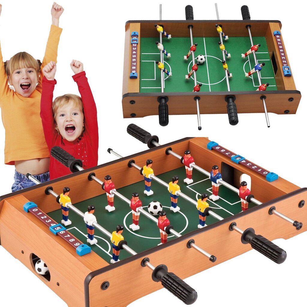 Mini stalo futbolas, 31x50x10 цена и информация | Stalo futbolas | pigu.lt