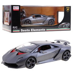 Nuotoliniu būdu valdomas automobilis Lamborghini Sesto Elemento Rastar, pilkas kaina ir informacija | Žaislai berniukams | pigu.lt