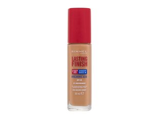 Тональный крем Rimmel London Lasting Finish SPF20, 350 Золотой мед, 30 мл цена и информация | Пудры, базы под макияж | pigu.lt