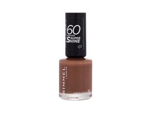 Rimmel 60 Seconds Super Shine Nail Polish 140 Chocolate Eclipse цена и информация | Лаки, укрепители для ногтей | pigu.lt