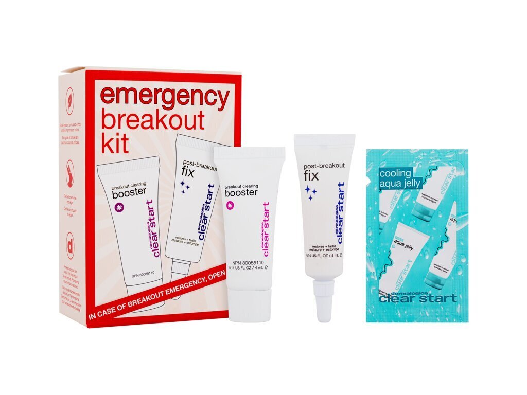 Veido priežiūros rinkinys Dermalogica Clear Start Emergency moterims, 4 ml цена и информация | Veido aliejai, serumai | pigu.lt