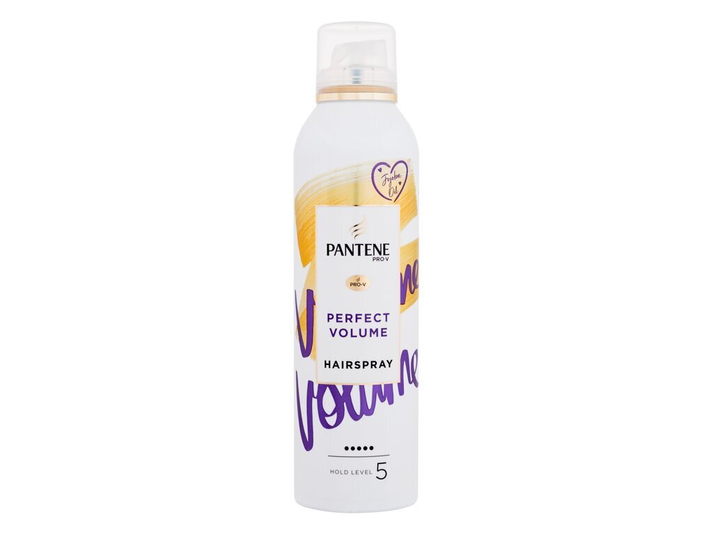 Vidutinės fiksacijos plaukų lakas Pantene PRO-V Perfect Volume, moterims, 250 ml цена и информация | Plaukų formavimo priemonės | pigu.lt