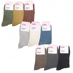 Medvilninės kojinės moterims 7991, įvairių spalvų, 9 poros kaina ir informacija | Moteriškos kojinės | pigu.lt