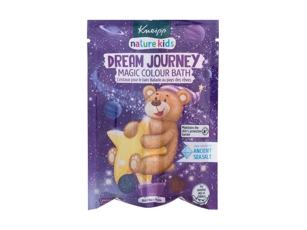 Vonios druska Kneipp Dream Journey Magic Color vaikams, 40 g kaina ir informacija | Kosmetika vaikams ir mamoms | pigu.lt