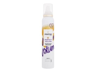 Plaukų putos apimčiai ir formai suteikti Pantene PRO-V Perfect Volume, moterims, 200 ml цена и информация | Средства для укладки волос | pigu.lt