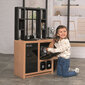 Vaikiška virtuvėlė Smoby Tefal Loft, juoda цена и информация | Žaislai mergaitėms | pigu.lt