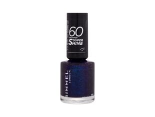 Nagų lakas Rimmel 60 Seconds Nail Polish 563 Midnight Rush, 8 ml kaina ir informacija | Nagų lakai, stiprintojai | pigu.lt