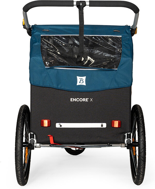 Dviračio vežimėlis Burley Encore X, mėlynas kaina ir informacija | Dviračių priekabos, vėžimėliai | pigu.lt