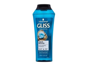 Šampūnas Schwarzkopf Gliss Aqua Revive Moisturizing, 250 ml kaina ir informacija | Šampūnai | pigu.lt