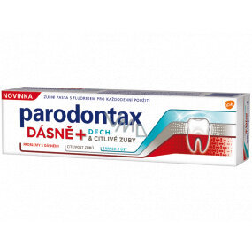 Dantų pasta Parodontax Gum+ Breath and Sensitivity, 75 ml kaina ir informacija | Dantų šepetėliai, pastos | pigu.lt