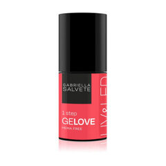 Gelinis nagų lakas Gabriella Salvete GeLove UV & LED, 08 Red Flag, 8 ml kaina ir informacija | Nagų lakai, stiprintojai | pigu.lt