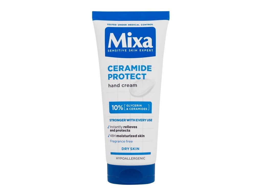 Rankų kremas Mixa Ceramide Protect, 100 ml kaina ir informacija | Kūno kremai, losjonai | pigu.lt