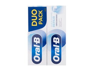 Зубная паста Oral-B для восстановления десен и эмали, 2 шт. цена и информация | Зубные щетки, пасты | pigu.lt