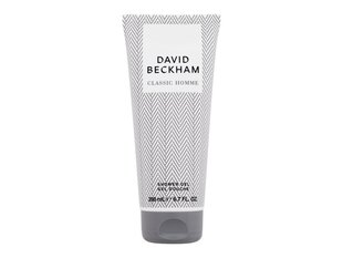 Dušo želė David Beckham Classic Homme vyrams, 200 ml цена и информация | Масла, гели для душа | pigu.lt