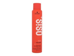 Lengvas, vaško efektą turintis purškiklis Schwarzkopf Professional Osis+ Velvet, 200 ml kaina ir informacija | Plaukų formavimo priemonės | pigu.lt