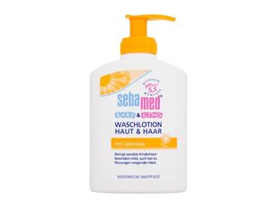 Очищающее молочко SebaMed Baby Calendula Skin and Hair для детей, 200 мл цена и информация | Косметика для мам и детей | pigu.lt