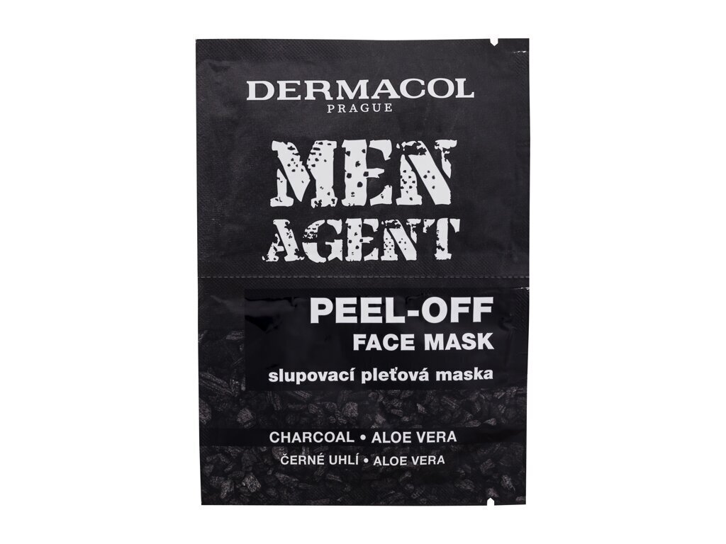 Veido kaukė vyrams Dermacol Men Agent, 2 x 7.5 ml kaina ir informacija | Veido kaukės, paakių kaukės | pigu.lt
