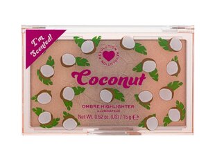 Светящаяся пудра I Heart Revolution Powder Highlighter Ombre Highlighter, 15 г цена и информация | Бронзеры (бронзаторы), румяна | pigu.lt