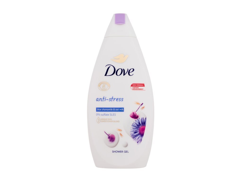 Dušo želė Dove Anti-Stress Shower Gel moterims, 450 ml цена и информация | Dušo želė, aliejai | pigu.lt