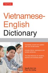 Tuttle Vietnamese-English Dictionary: Completely Revised and Updated Second Edition 2nd ed. цена и информация | Пособия по изучению иностранных языков | pigu.lt