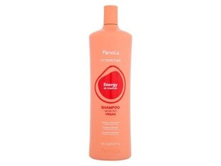 Fanola Vitamins Energy Shampoo 1000ml цена и информация | Шампуни | pigu.lt