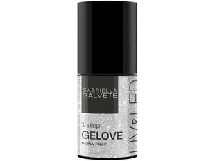 Gelinis nagų lakas Gabriella Salvete GeLove UV & LED, 17 Flitr, 8 ml kaina ir informacija | Nagų lakai, stiprintojai | pigu.lt