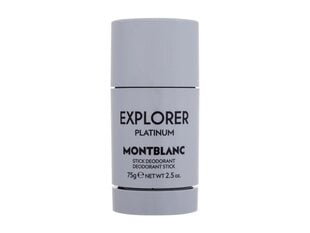 Dezodorantas vyrams Explorer Platinum Montblanc, 75 g kaina ir informacija | Mont Blanc Kvepalai, kosmetika | pigu.lt