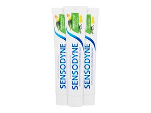 Dantų pasta Sensodyne Herbal Fresh, 3x75 ml kaina ir informacija | Dantų šepetėliai, pastos | pigu.lt