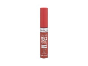 Lūpų dažai Rimmel London Lasting Mega Matte Liquid Lip Colour, Scarlet Flames, 7,4 ml kaina ir informacija | Lūpų dažai, blizgiai, balzamai, vazelinai | pigu.lt