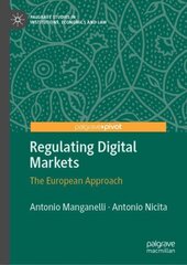 Regulating Digital Markets: The European Approach 1st ed. 2022 kaina ir informacija | Ekonomikos knygos | pigu.lt