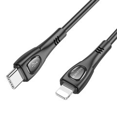 Borofone Cable BX98 Superior - Type C to Lightning - PD 27W 1 metre black цена и информация | Кабели для телефонов | pigu.lt