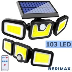 Солнечный светильник SL100 BRM_5907451344156 цена и информация | Уличные светильники | pigu.lt