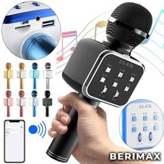 Mikrofonas su efektais Berimax DS878 BRM 0508021BK, juodas kaina ir informacija | Lavinamieji žaislai | pigu.lt