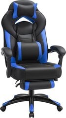 Геймерское кресло SONGMICS OBG77BU, черно-синее цена и информация | Офисные кресла | pigu.lt