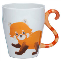 Puodelis su uodega Raudonoji panda, 1 vnt. kaina ir informacija | Originalūs puodeliai | pigu.lt