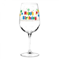 Taurė vyno su gimtadieniu, 1 vnt. kaina ir informacija | Originalūs puodeliai | pigu.lt