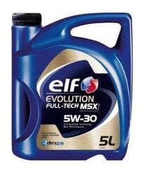 Elf Evolution FT Msx 5W/30 variklių tepalai, 5 l kaina ir informacija | Elf Autoprekės | pigu.lt