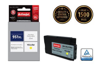 Rašalo kasetė Activejet AH-951YRX, skirta HP, XL, 25 ml., geltona kaina ir informacija | Kasetės rašaliniams spausdintuvams | pigu.lt