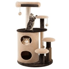 Колонна Cat 6-уровневая с 2-уровневым домиком 60 х 60 х 102 см. цена и информация | Когтеточки | pigu.lt