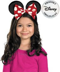 Kostiumas Disney Minnie Mouse plaukų juosta su lankeliu. 1 vnt. цена и информация | Карнавальные костюмы | pigu.lt