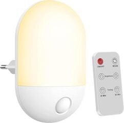 Разноцветный светодиодный ночник для детей Suright LD061-WH цена и информация | Детские светильники | pigu.lt