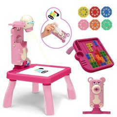 Piešimo projektorius Luxma 2200-10R, rožinis kaina ir informacija | Lavinamieji žaislai | pigu.lt