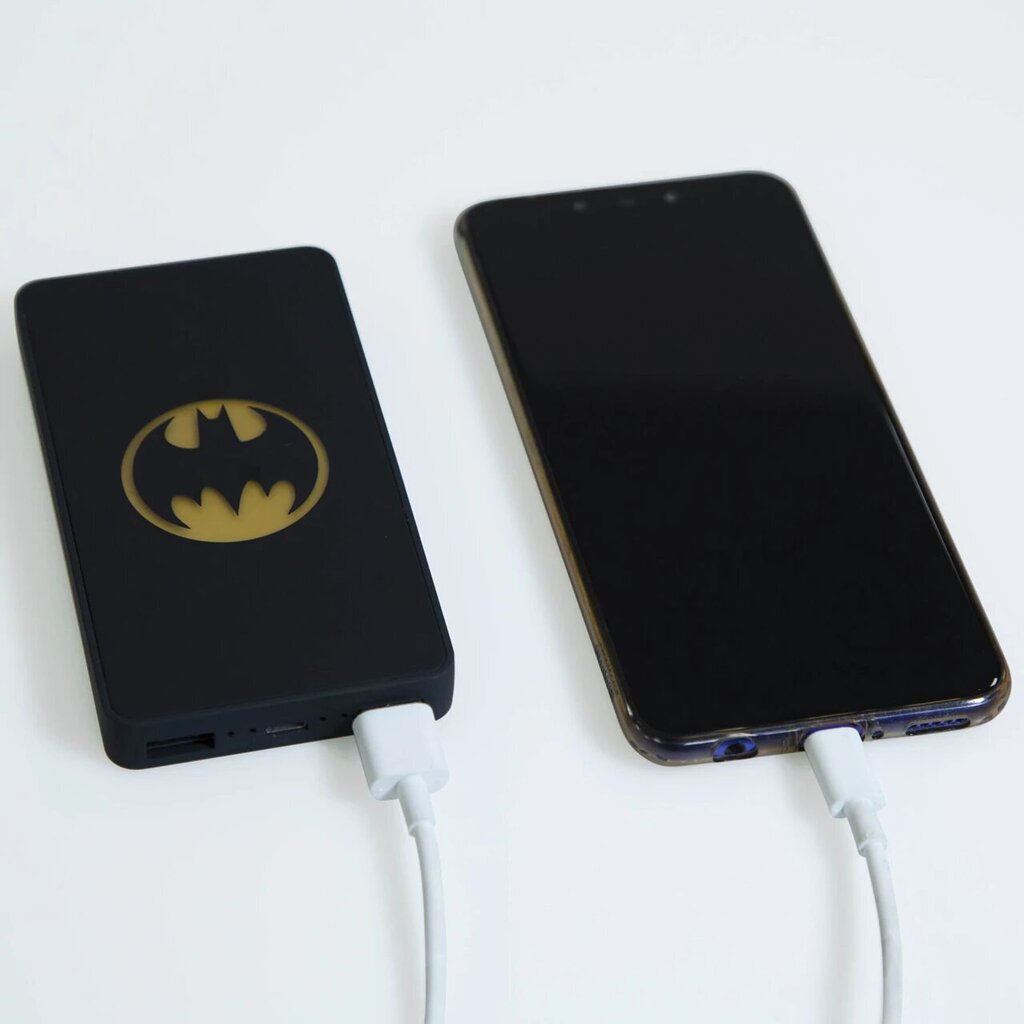 Lazerbuilt Batman 6 000 mAh kaina ir informacija | Atsarginiai maitinimo šaltiniai (power bank) | pigu.lt