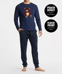 Пижамы с длинными рукавами 345738 цена и информация | Мужские халаты, пижамы | pigu.lt