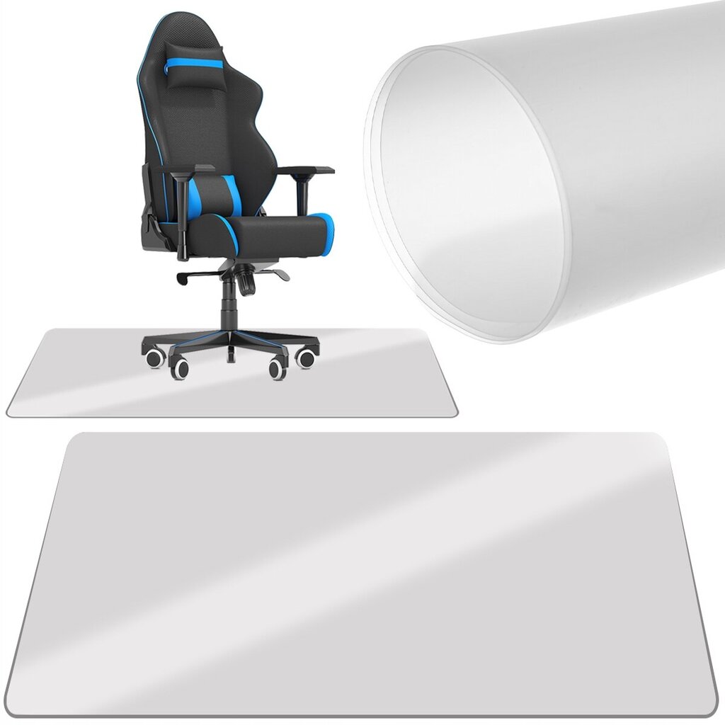 Apsauginis kilimėlis po kėde Ruhhy, skaidrus kaina ir informacija | Biuro kėdės | pigu.lt