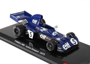 TYRRELL 006 - Jackie Stewart - 1973 World Champion HACHETTE 1:24 FOR027 цена и информация | Коллекционные модели автомобилей | pigu.lt