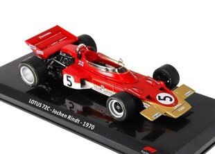 Kolekcinis modeliukas Lotus 72 - Jochen Rindt - 1970 World Champion Hachette 1:24 For038 kaina ir informacija | Kolekciniai modeliukai | pigu.lt