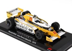 Kolekcinis modeliukas Renault Rs10 - Jean Piere Jabouille - 1979 Hachette 1:24 For039 kaina ir informacija | Kolekciniai modeliukai | pigu.lt