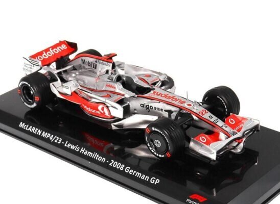 Kolekcinis modeliukas Mclaren Mp 4/23 - Lewis Hamilton - 2008 World Champion Hachette 1:24 For023 kaina ir informacija | Kolekciniai modeliukai | pigu.lt